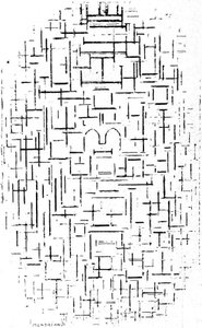 Disegno da Piet Mondrian